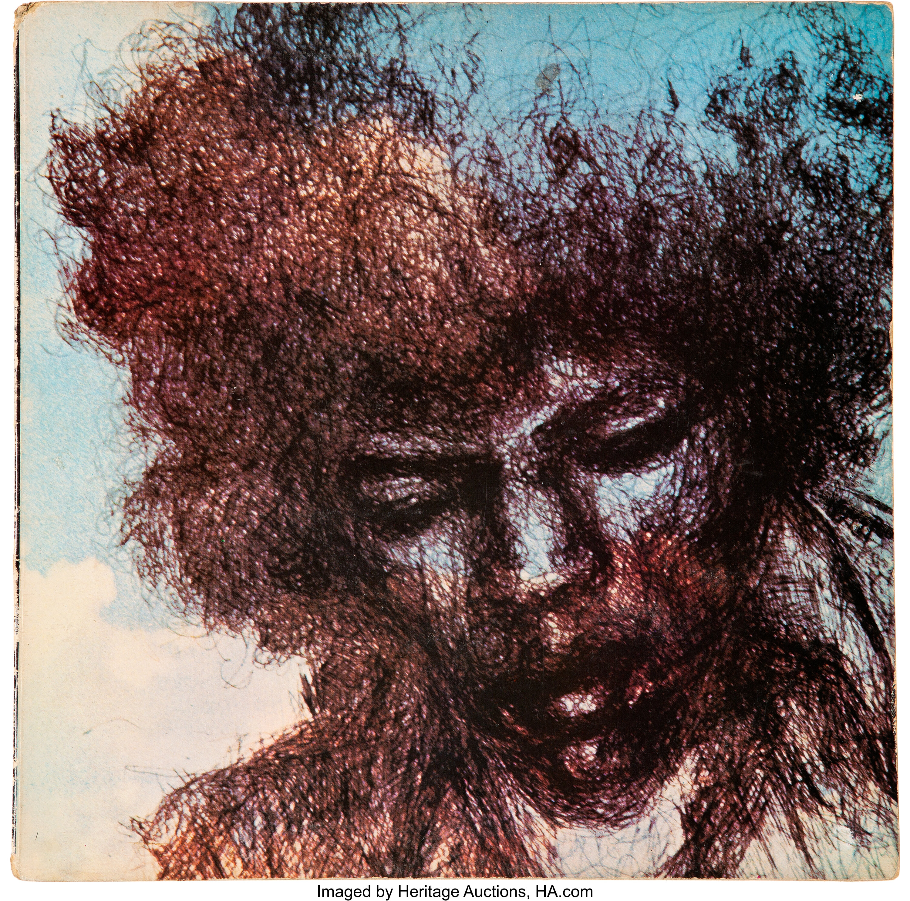Jimi Hendrix the cry of love red vinyl error album